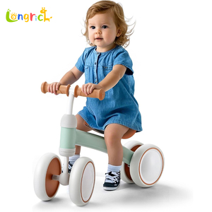 Vélo d'équilibre pour tout-petits de style nordique léger, roues silencieuses, selle souple et poignées antidérapantes pour le plaisir de l'équitation en intérieur - Product Image 6
