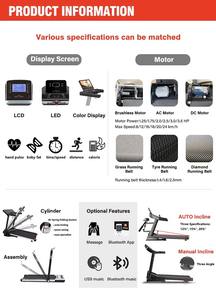 Opvouwbare Auto-Lifting Loopband-Fabriek Directe Verkoop, Aanpasbare Opties Beschikbaar - Product Image 4