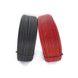 Applicable bear solar radiation 1*16mm2 red black color for solar pv cable panel system suitable bear harsh environment