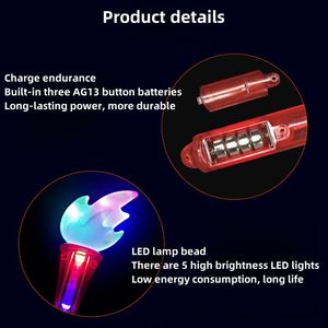 Linterna LED Multicolor Personalizada con Flash Luminoso, AG13, 4 Baterías, Plástico, para Deportes, Festivales, Fiestas, Artículos Promocionales, Langxun HJ - Product Image 4