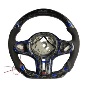 Volante Deportivo de Fibra de Carbono Forjada para <span class=keywords><strong>BMW</strong></span> G20 G22 G28 G30 G38 G80 G82 M 320i 330i 330e 340i 540i G02 G11 - Product Image 1