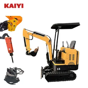 china cheap hydraulic electric mini excavator mini crawler 1.5 ton mini bagger digger for sale