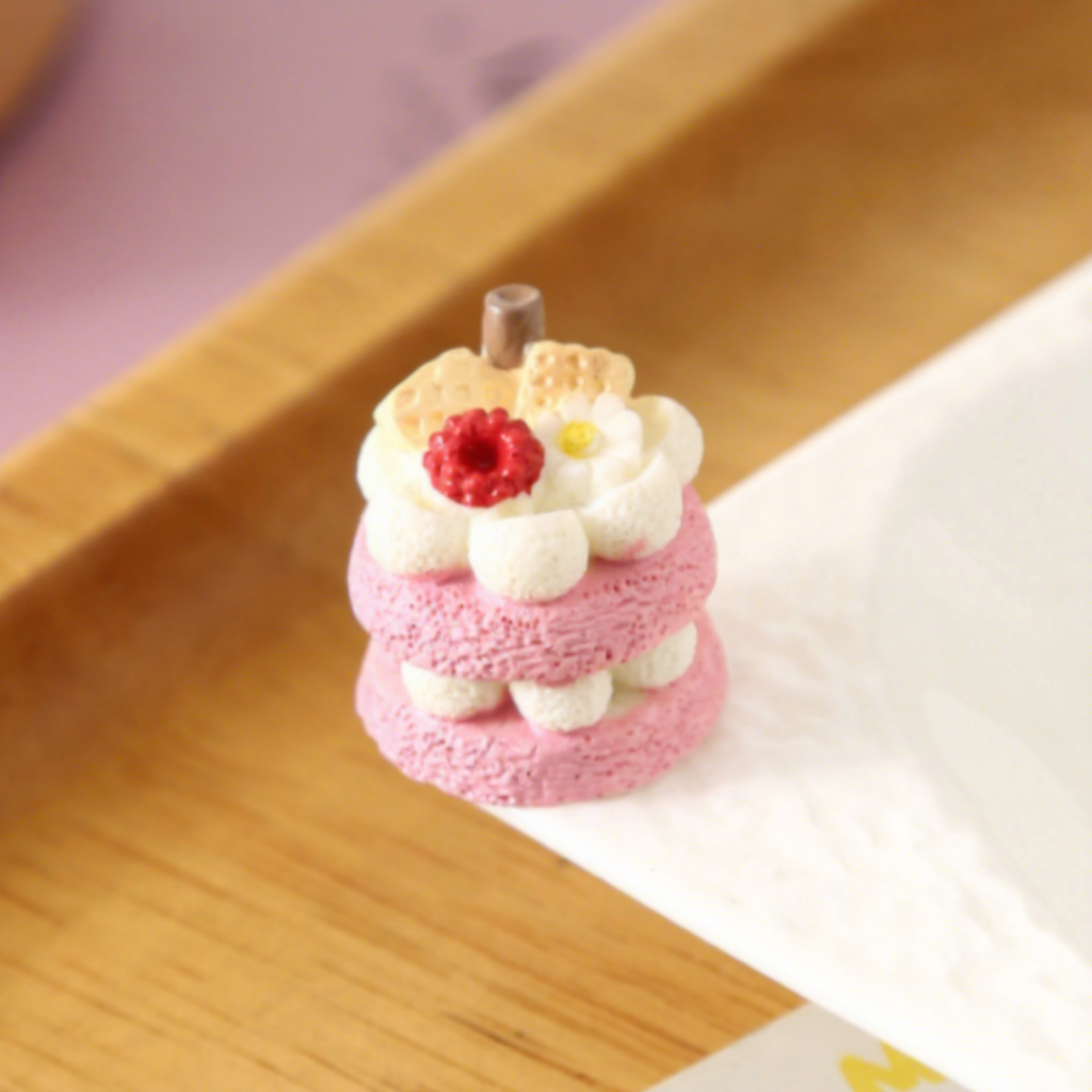 Torta alla crema di lamponi
