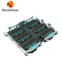 Simulateur de haute qualité du film 5D de théâtre de cinéma du mouvement 7D 9D