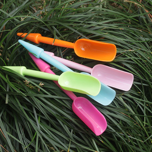 <b>Gardening</b> Three Piece <b>Set</b> Plastic Digging Shovel Rake For Courtyard Balcony Home Planting Lightweight Diy <b>Tools</b> - Product Image 2