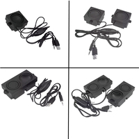 Carte d'amplificateur audio Raspberry Pi 4B/3B + lecteur gratuit avec petit haut-parleur pour CI