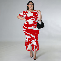 Nouvelle arrivée TKS, robe ample pour femmes, col rond, manches courtes, couleur unie, taille 5XL, robe maxi d'été décontractée pour femmes