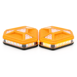 Luz de Advertencia Magnética Compacta Recargable de Alta Visibilidad, Luz Intermitente Ámbar para Estacionamientos, Obras Viales y Garajes - Product Image 3
