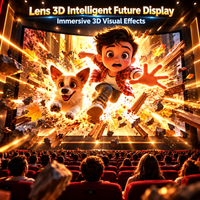 Écran LED Cinéma Professionnel Bestar, Affichage 3D Polarisé Passif, TV 4K Polarisée pour Cinéma 4DX, Théâtre, Exposition