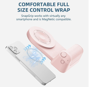 3-Trong-1 Không Dây Tương Thích Từ Ảnh Tự Sướng Điện Thoại Chủ Grip Có Thể Gập Lại Mở Lại Xoay <span class=keywords><strong>Android</strong></span> IOS Máy Ảnh Điện Thoại thông minh - Product Image 4