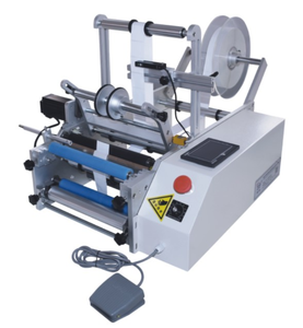 Round Bottle <b>Labeling</b> Machine for Corn Syrup Bottles with Food-Grade Parts & Stable Bottle Feeding - Product Image 3