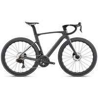 Vélo de route en carbone prêt à l'emploi, 24 vitesses, 700c, avec transmission électronique sans fil, freins à disque hydrauliques, léger, directement de l'usine