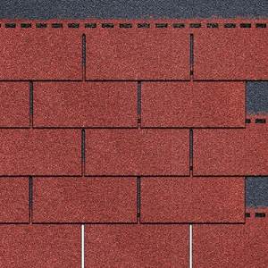 Bardeaux d'asphalte colorés résistants au vent et à la pluie, écologiques, plusieurs couleurs disponibles, solution de toiture idéale, résistance au feu - Product Image 4