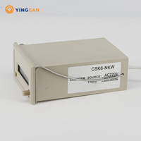 Compteur électromagnétique à six chiffres durable AC220V CSK6-NKW utilisé pour l'exploitation minière et l'agriculture