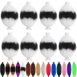 <span class=keywords><strong>Expression</strong></span> Synthétique Afro Printemps Twist Attachement de Cheveux pour Ombre Kinky Marley Extensions Européennes Crochet Tresse Cheveux Vente en gros - Product Image 2