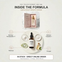 Sérum Peptidique pour la Croissance des Cheveux, Complexe GHK-Cu, Cheveux Plus Épais et Plus Volumineux, Nourrissant, Sans Prostaglandine, OEM, Marque Privée, Vente en Gros