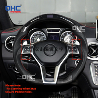 Volant LED en Fibre de Carbone en Stock UE pour Mercedes AMG CLA W204 (2013-2014) SLK W176 W212