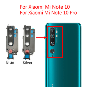 Verre d'objectif de caméra arrière de téléphone portable en gros avec cadre pour <span class=keywords><strong>Xiaomi</strong></span> Mi Note 10 Pro, support d'objectif de caméra arrière, pièce de rechange - Product Image 3
