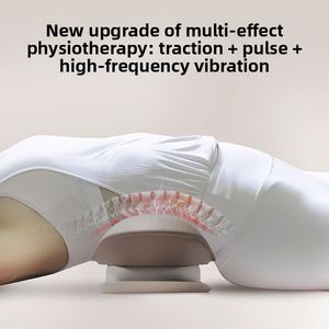 Nouveau masseur lombaire intelligent à traction avec lumière rouge, EMS et compresse chaude – Appareil de physiothérapie lombaire - Product Image 2