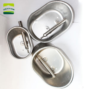 Abreuvoir automatique ovale en acier inoxydable pour porcs, bol à boire pour animaux, équipement d'abreuvement pour porcs, bol à boire pour porcs - Product Image 6