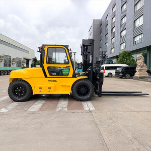 तीन चरणों 4.5 मीटर मास्ट के साथ एलटीमिलीग्राम 10 टन डीजल फोर्कलिफ्ट - Product Image 4