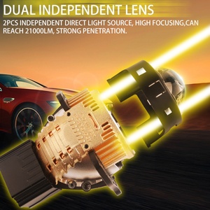 New Fashion LK12 Pro 3 Inch Bi LED Projector Lens Headlight for Car Headlamp 12V - Product Image 3