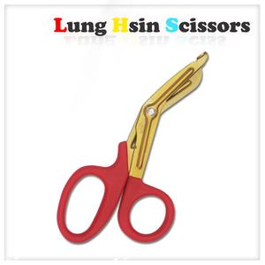 กรรไกรตัดผ้าพันแผลสแตนเลสแบบแมนนวลขนาด 6.5 นิ้ว สำหรับใช้ในกรณีฉุกเฉินทางการแพทย์ - Product Image 3