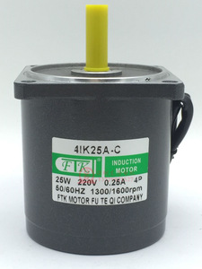 Motor de Inducción FTK MOTOR FU TEQI COMPANY Futeqi Motor 4IK25A-C - Product Image 2