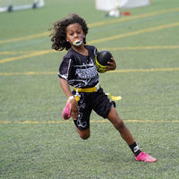 Ensemble de football américain à drapeaux complet, durable, personnalisable, écologique, avec ceinture de football américain à drapeaux