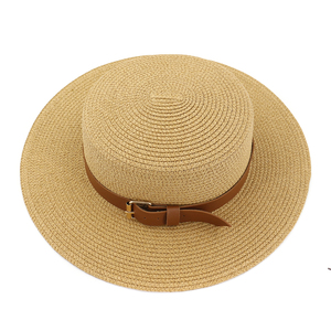 Vente en gros de chapeaux ronds pour femmes, chapeaux de Jazz, chapeaux de paille décorés, vente en gros, 2023 - Product Image 3