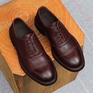 Mocasines de Cuero Formales para Hombre, Diseño Nuevo y Personalizado de Alta Gama, Antideslizantes, Ligeros y Transpirables para Otoño - Product Image 4