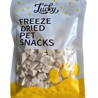 Friandises lyophilisées pour chats et chiens, 100% viande pure, sans additifs, technologie de conservation de la nutrition brute, OEM disponible
