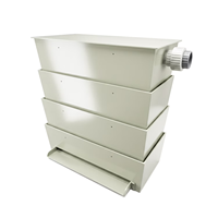 Système de filtration biologique aérobie puissant pour bassin à koïs, filtre Bakki, cascade de filtration Bakki pour bassin à koïs de jardin