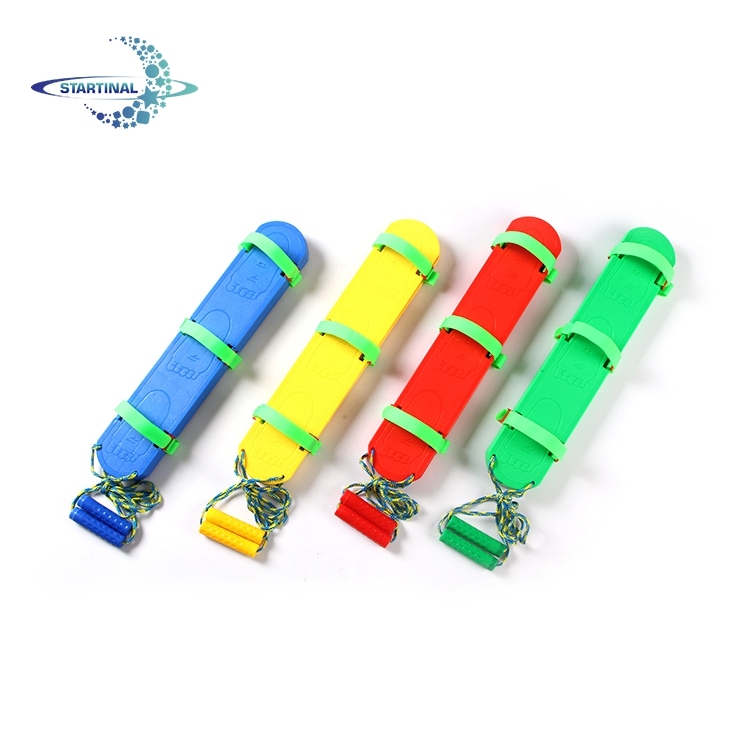 Niños de plástico de integración sensorial equipo de gimnasia viga de equilibrio de formación