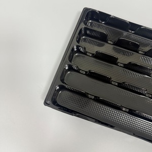 Nhà Máy Cung Cấp Trực Tiếp Có Thể Tái Chế PP/<span class=keywords><strong>PVC</strong></span> Nhựa <span class=keywords><strong>Cookie</strong></span> Khay Sô Cô La Khay Vỉ - Product Image 4