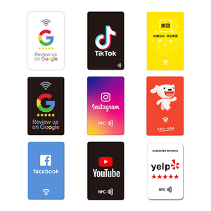 13.56MHz <span class=keywords><strong>Google</strong></span> xem xét Thẻ NFC-không thấm nước PVC RFID thẻ thông minh cho phương tiện truyền thông xã hội theo dõi và xem xét - Product Image 6