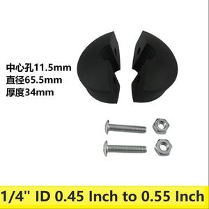 Pipe Clamp 1/4 In Id 0.45 To 0.55 Inch For Hose Fitting - Product Image 1