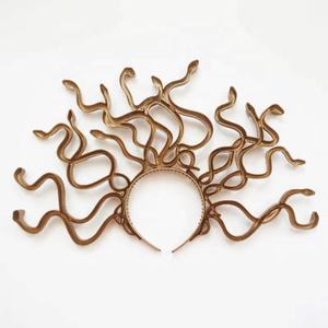 Halloween Medusa serpiente Cosplay <span class=keywords><strong>diadema</strong></span> para Halloween disfraz fiesta vestir - Product Image 2