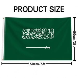 High Quality 3x5 Custom <b>Flags</b> All Countries Including Saudi Arabia Beach Made High Quality Polyester Cloth Custom Factory Price - Product Image 6