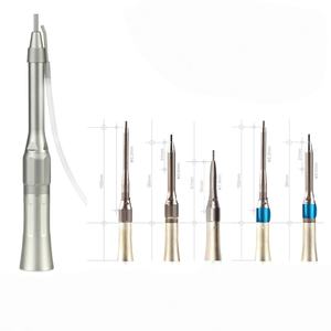 Стоматологический диагональный пневматический наконечник с внешним распылителем, съемной водяной трубкой и изогнутым изгибом для остеотомии - Product Image 3