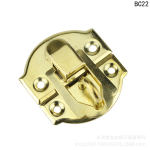 ตัวล็อกกล่องโลหะ S25 S26 S84 ขนาด 27 มม. สไตล์โบราณ สำหรับกล่องไม้ ทนทาน - Product Image 3