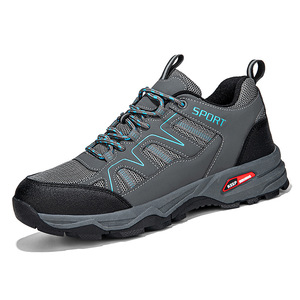 Chaussures de randonnée pour hommes, dessus en mesh respirant, semelle extérieure en caoutchouc, semelle intermédiaire en EVA, bout rond, toutes saisons, sport, extérieur, marche, trekking - Product Image 1