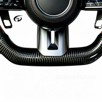 Volant sport en fibre de carbone LED pour Mercedes-Benz AMG CLA GLC GLB GLS GLE C63 W205 W213 Accessoires intérieurs