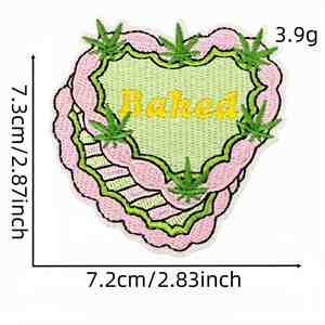 Parches Bordados Termoadhesivos sobre el Daño del Abuso de Drogas para la Salud - Product Image 3