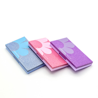 Palette de fards à paupières cosmétiques à transfert d'eau avec logo personnalisé en relief, étui carré multichrome tendance, matériaux recyclés, miroir