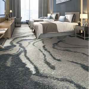 Chine fabricant 100% Nylon hôtel couloir tapis Machine tufté ignifuge impression lavable <span class=keywords><strong>mur</strong></span> <span class=keywords><strong>mur</strong></span> motif pour un usage domestique - Product Image 5