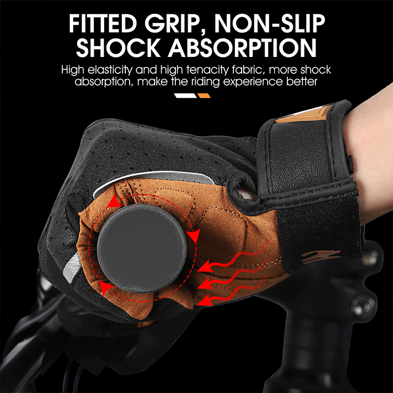 WEST BIKING Touch Screen guanti da ciclismo antiscivolo antiurto