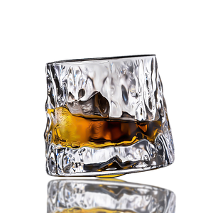 حار بيع شعار مخصص كأس ويسكي بالجملة مخزنة الزجاج الكريستال الشفاف مخصص كوب ويسكي الزجاج - Product Image 1