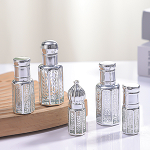 Venta al por mayor Attar Glass Tola Bottle Glass Roll on Bottles Stick Pump Sprayer 3ml 12ml 6ml 10ml Aceite árabe Oud para el cuidado de la piel Serum - Product Image 3