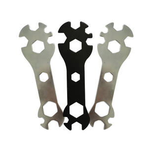 Llave multifunción para bicicleta, 2,5mm, 45, acero, blanco y negro, llave de disco con múltiples orificios para reparación de bicicletas - Product Image 5